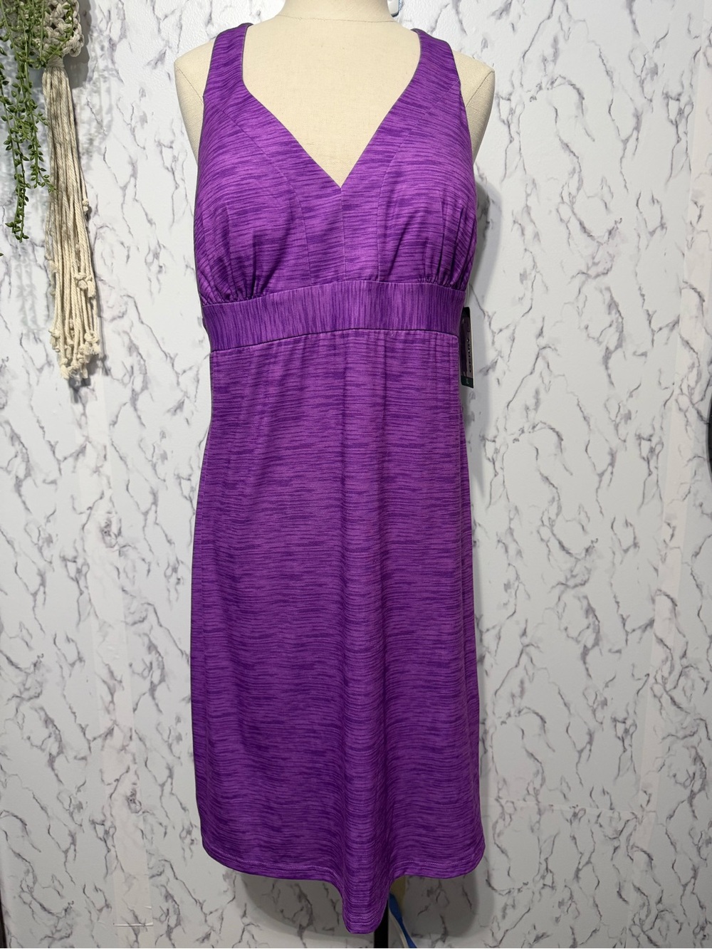 Gerry Women’s Racerback Active Dress XL Orchid Purple NWT